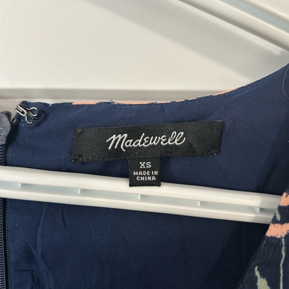 Madewell Ruffle Sleeve Oasis Floral Midi Dress - Picture 5 of 9